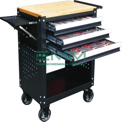 Three Tray Rolling Tool Cart