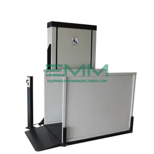 6m Lifting Height Vertical Hydraulic Electric Home Lift