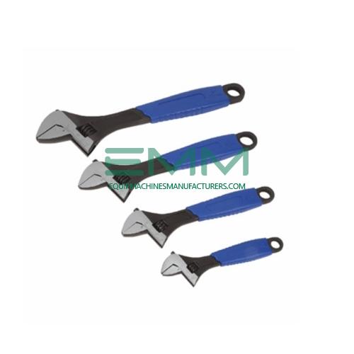 Adjustable Wrench Set, Soft Grip 4pcs