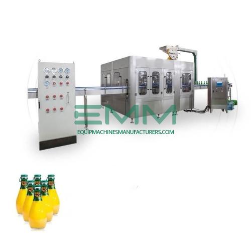 Automatic Juice Glass Bottle Filling Package