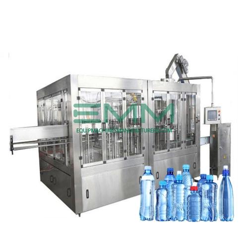 Automatic Mineral Water 3 In1 Filling Machine