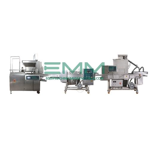 Fast Food Capacity Fried Onion Rings Processing Production Line