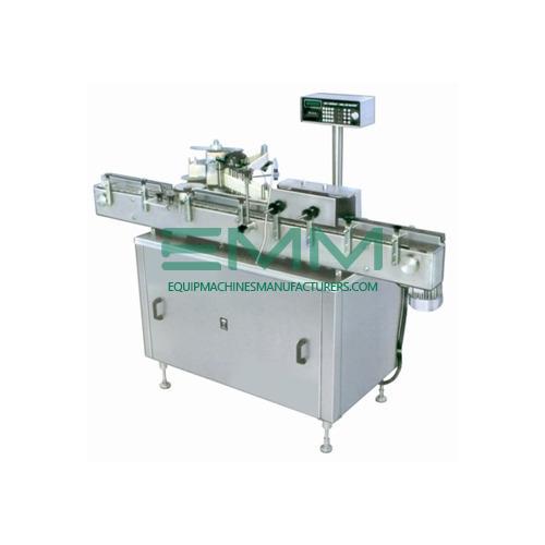 Filling and Sticker Labeling Machine