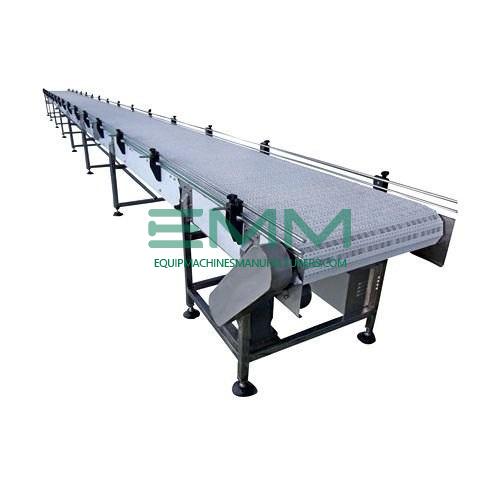 L Shape SS Slat Chain Conveyor