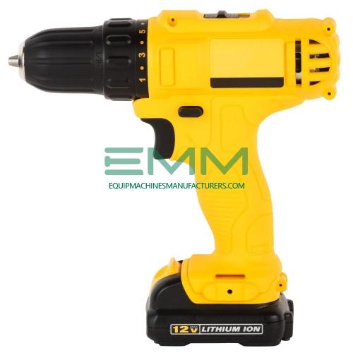 Lithium-Ion Cordless Drill 12V