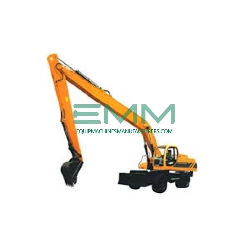 Long Boom Wheel Excavator