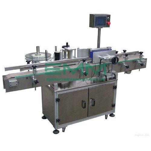 Round Sanitizer Bottle Labeling Machine