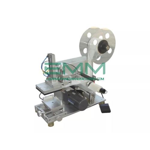 Semi Automatic Flat Labeling Machine