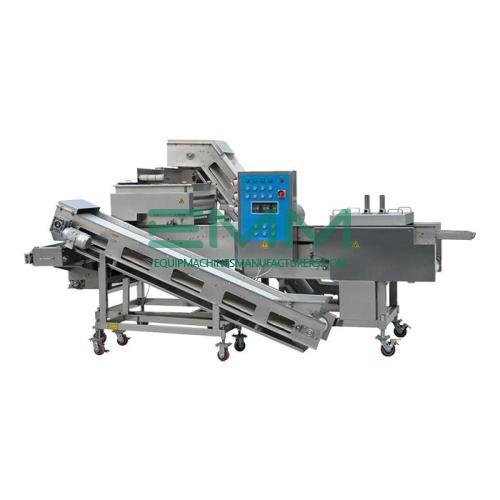 Nugget Shrimp Fish Sleeve Fish Fresh Breading Coating Machine