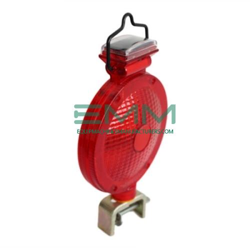 Solar Warning Light with Metal Bracket and Solar LED Flashing Light