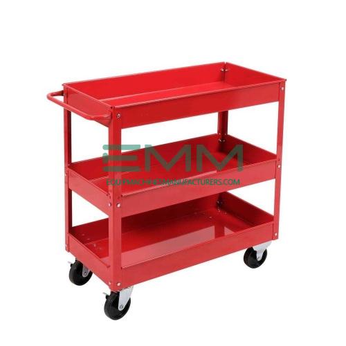 3 Shelves Steel Tool Cart