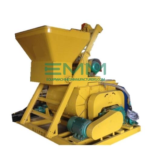 Twin Shaft Concrete Mixer Cement Stand Machine