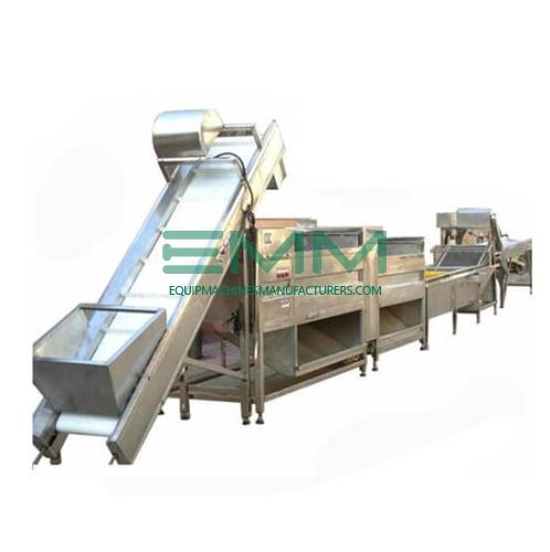 Vegetable Washing Peeling Processing Line