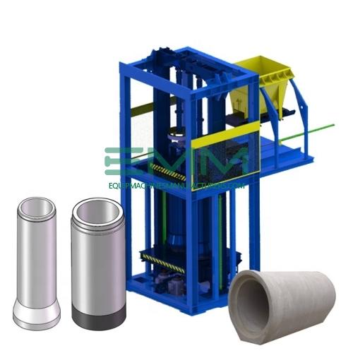 Vertical Concrete Pipe Making Machine